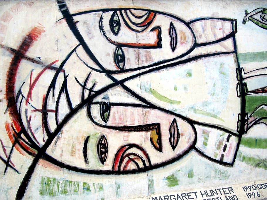 berlin wall, graffiti, east side gallery, art, art and craft HD wallpaper
