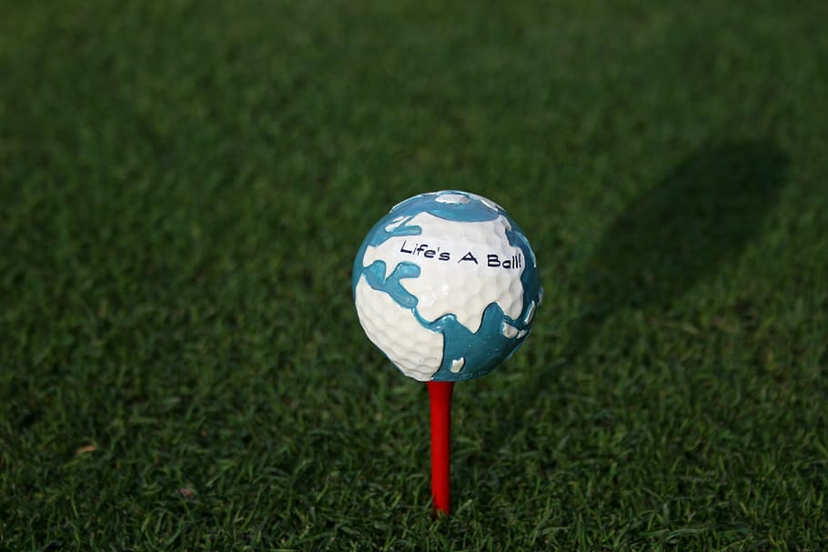 golf, tee, golf game, about, rush, play, grass, ball, plant HD wallpaper