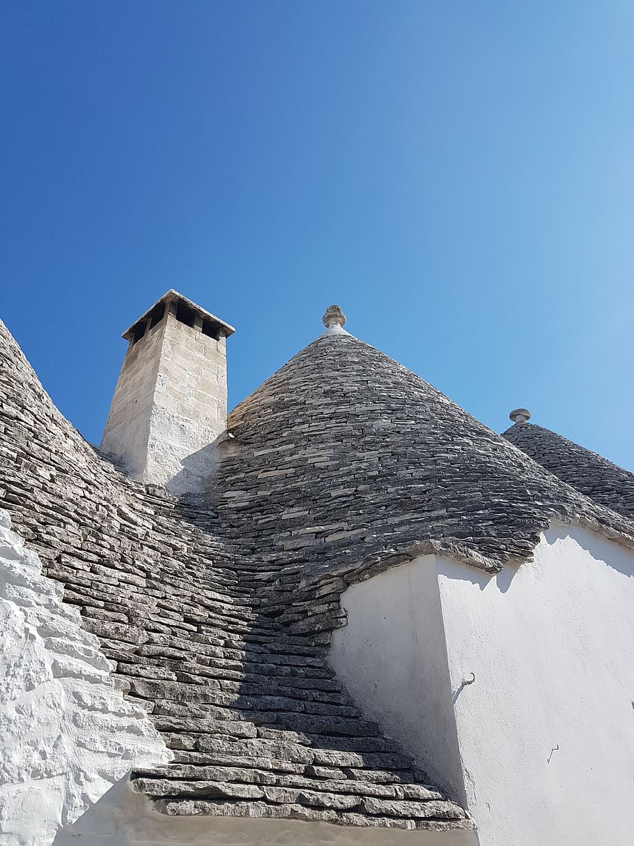 puglia, alberobello, trulli, houses, salento, italy, architecture, HD wallpaper