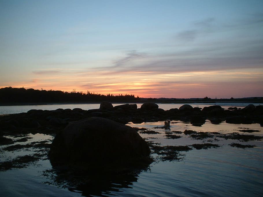 Landscape of Island off East Chezzetcook in Halifax, Nova Scotia, HD wallpaper