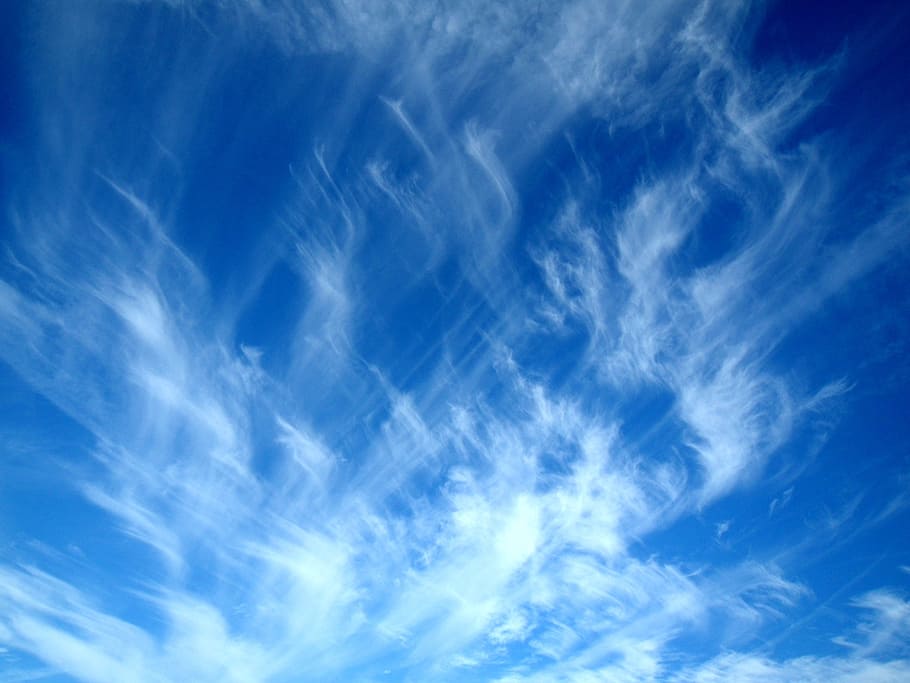 Clouds, Form, sky, clouds form, blue, cloud - sky, cloudscape HD wallpaper