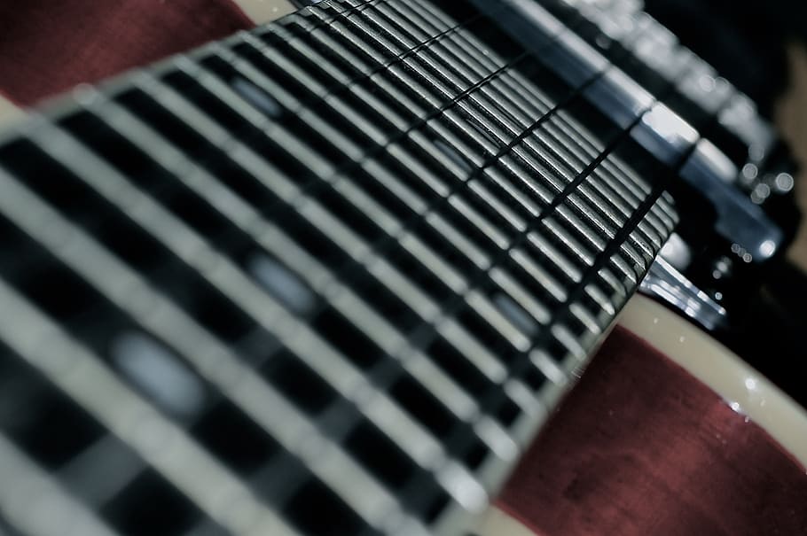 fingerboard, instrument, music, string, electric, humbuckers HD wallpaper