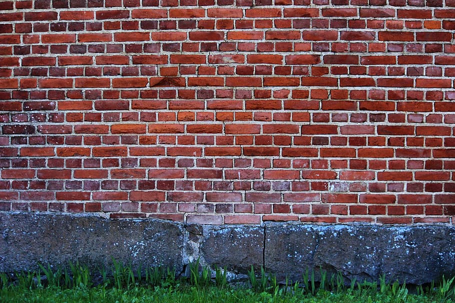 brick walls, bricks, construction, red, brick texture, backgrounds HD wallpaper