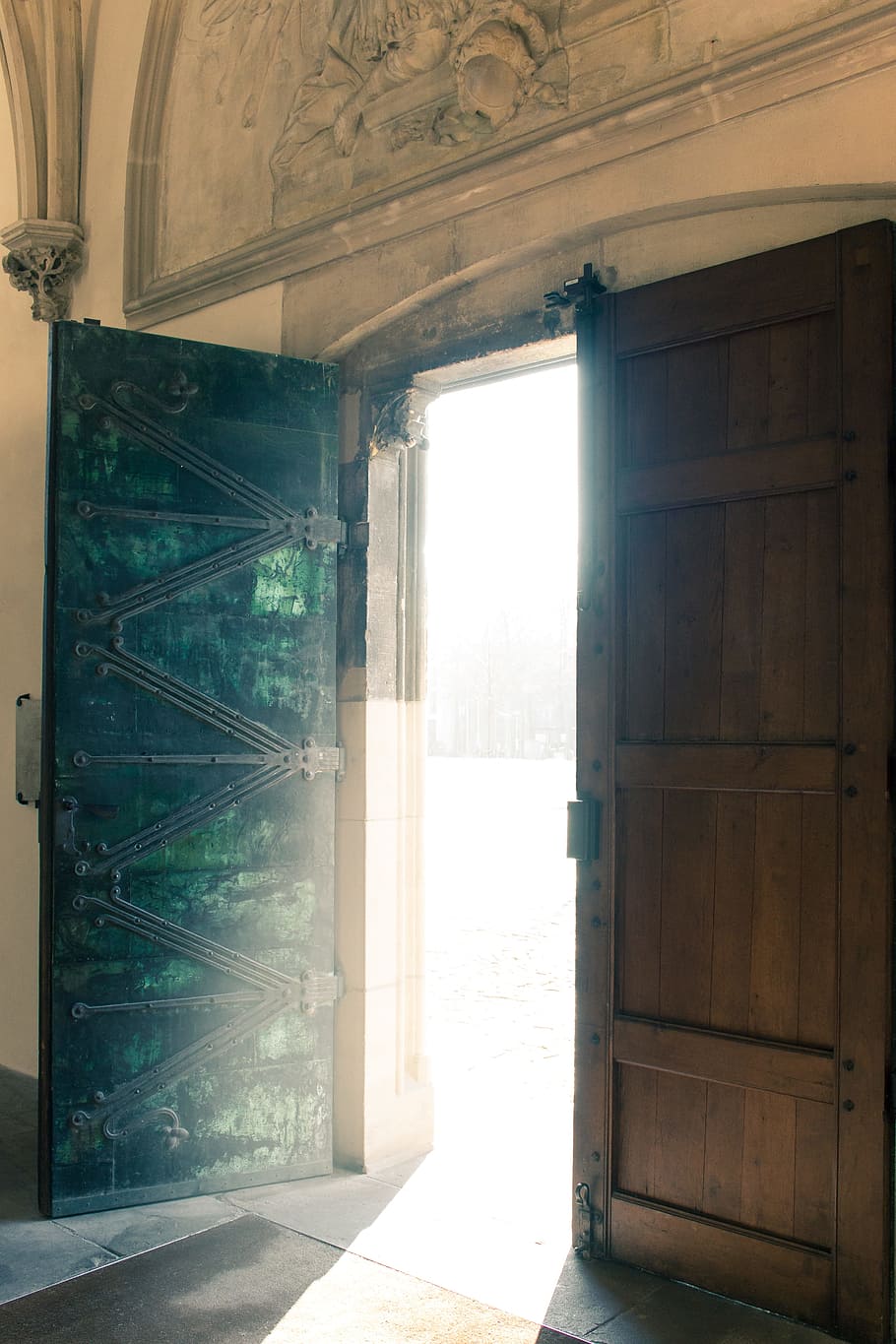 Church, Welcome, Light, inviting, architecture, door, no People HD wallpaper