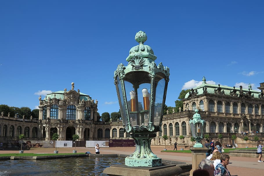 dresden, kennel, baroque, light, sculpture, architecture, statue HD wallpaper