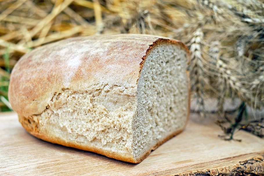 sliced bread, farmer's bread, baked goods, snack, food, food and drink HD wallpaper