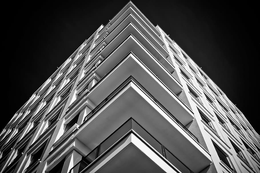 low angle photography of high rise building, architecture, live HD wallpaper