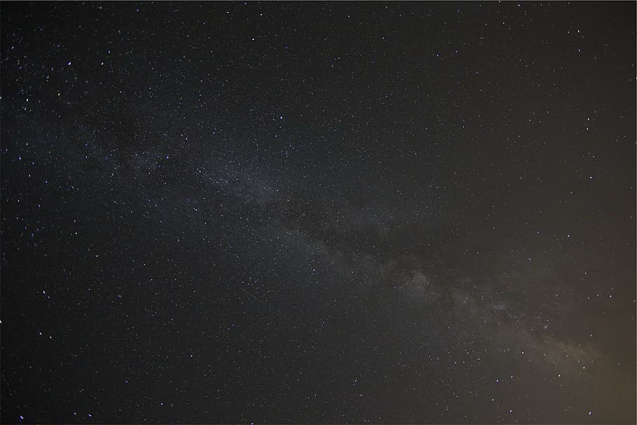 galaxy, photography, starry, skies, sky, stars, night, evening HD wallpaper