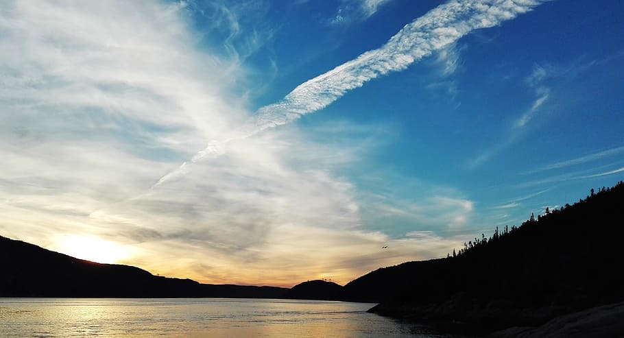 Saguenay, Fjord, Canada, Landscape, québec, lake, river, nature, HD wallpaper