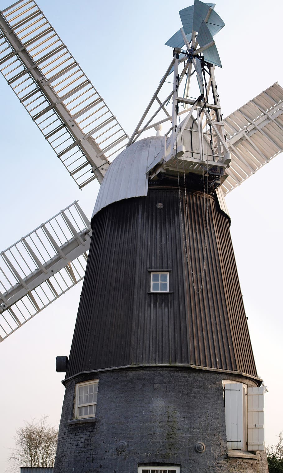 sky, grinder, architecture, windmill, technology, renewable energy HD wallpaper
