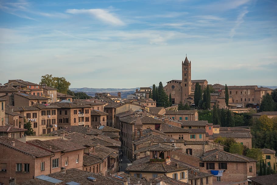 buildings photo at daytime, architecture, city, panorama, old HD wallpaper