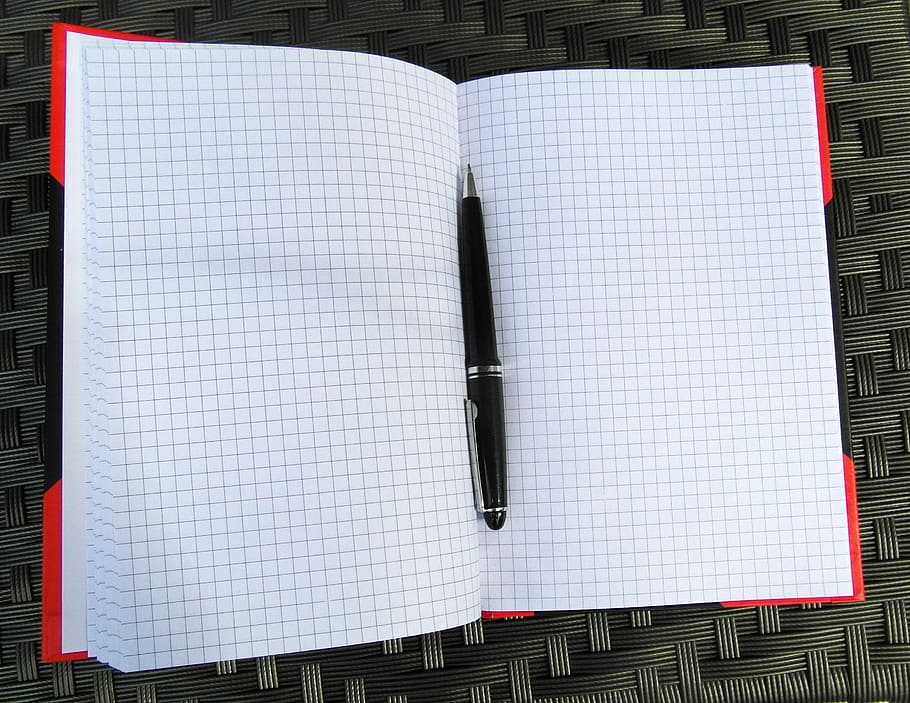 notebook, notes, black, open, publication, no people, paper HD wallpaper