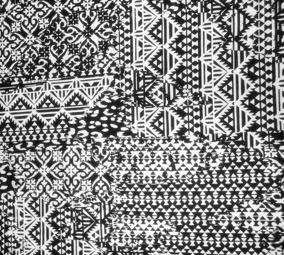 4320x900px Free Download Hd Wallpaper Pattern Black White