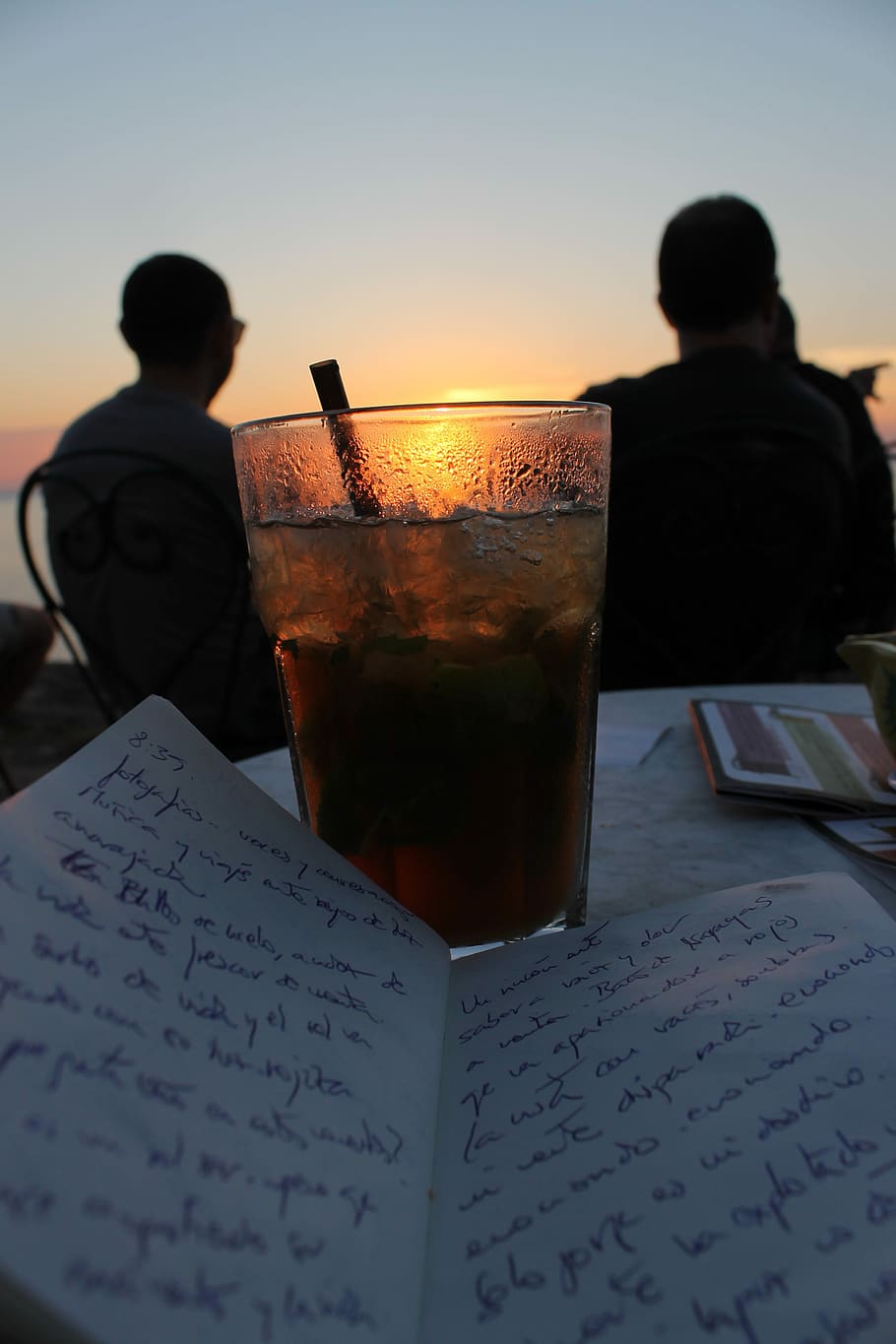 Words, Writings, Soledad, Lights, Sunset, drink, adults only HD wallpaper
