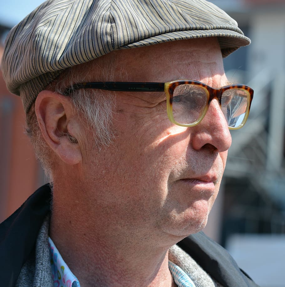 one, old, glasses, face, portrait, road, hamburg, 1, may, rally HD wallpaper