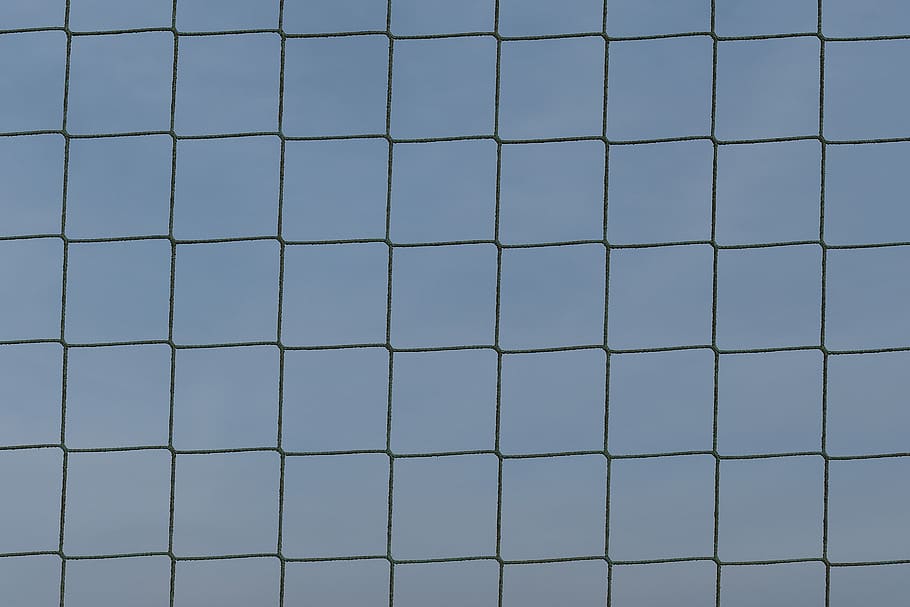 safety net, knot, goal, network, sky, rope, connection, woven, HD wallpaper