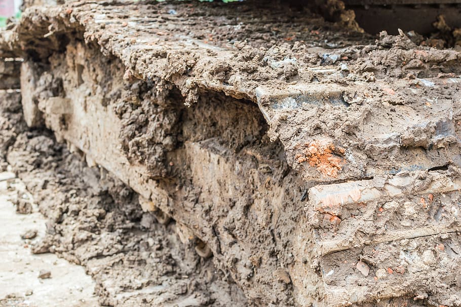 mud, stuck, construction, equipment, wheel, loader, soil, vehicle HD wallpaper