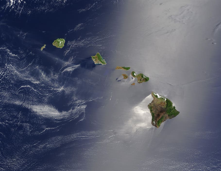 hawaii, islands, island chain, archipelago, south sea, aloha state, HD wallpaper