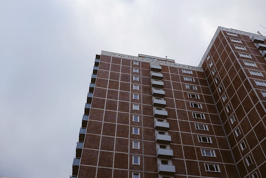 East German building, architecture and Cityscape, building Exterior HD wallpaper