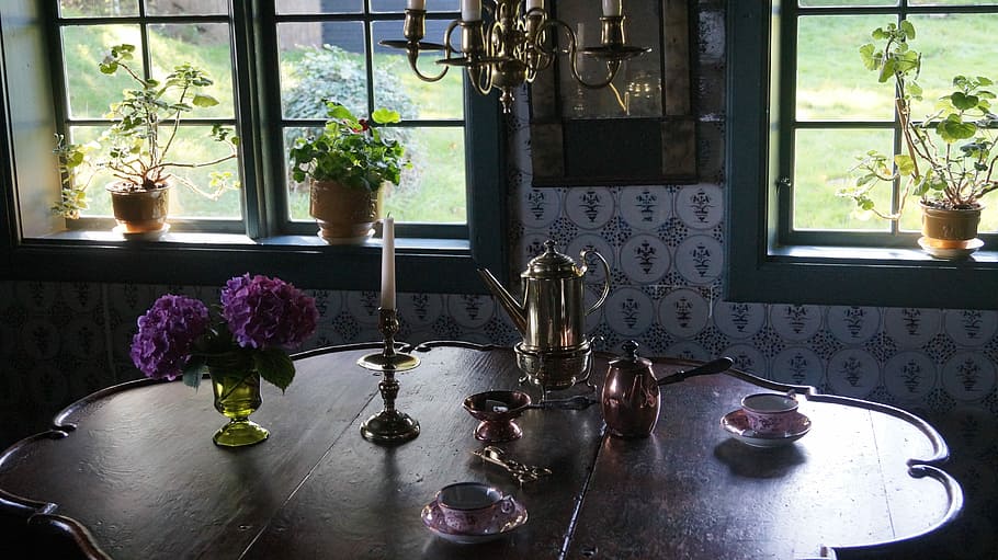 Cozy, Home, Sylt, window, indoors, table, home interior, luxury HD wallpaper