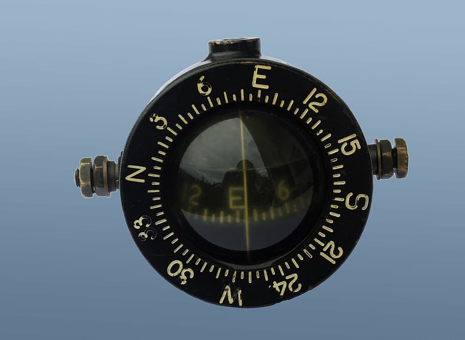 compass, antique, old, compass point, navigation, direction, HD wallpaper