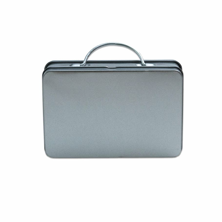 tin, can, square tin, single object, studio shot, white background HD wallpaper