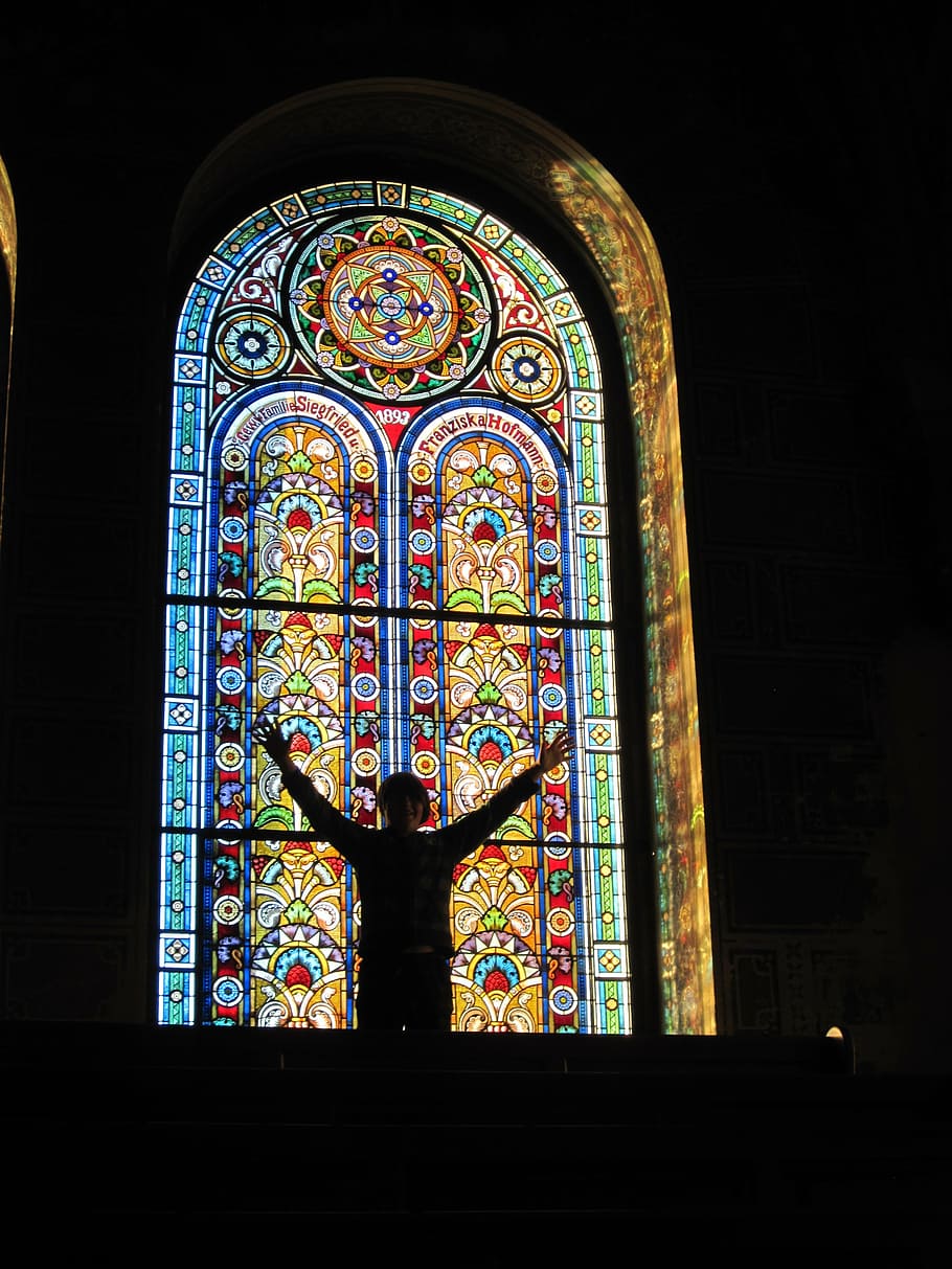 stain glass window, jewish synagogue, stained, judaism, religion