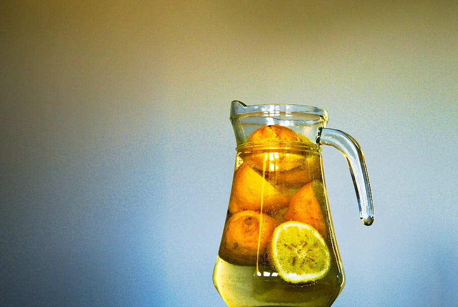 citrus, drink, fruit, lemon, pitcher, refreshing, food and drink HD wallpaper