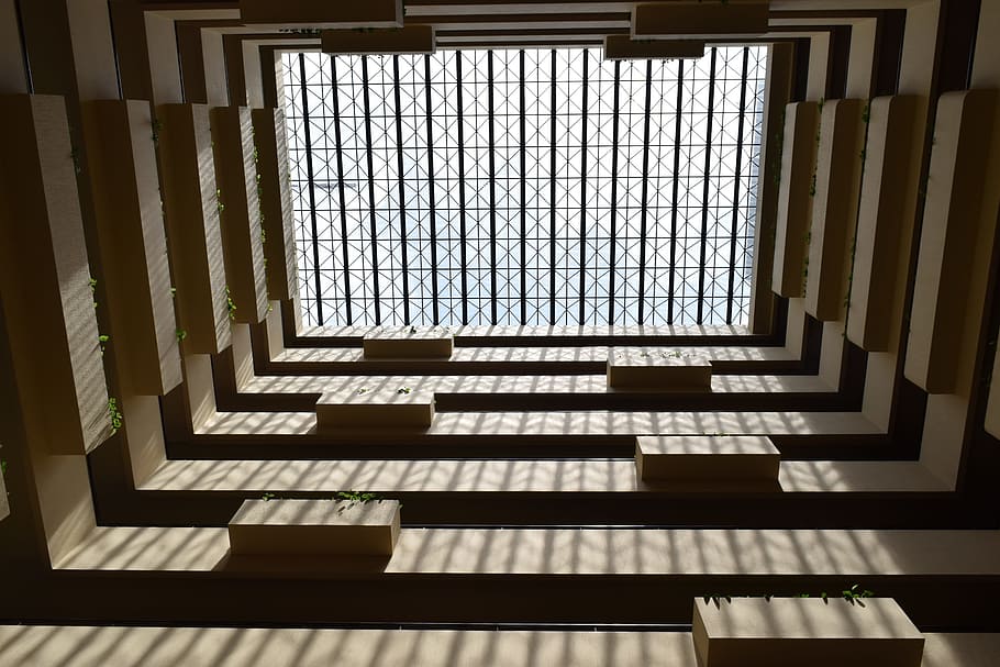 in, window, ceiling, movich, pereira, hotel, sun, shadow, architecture HD wallpaper