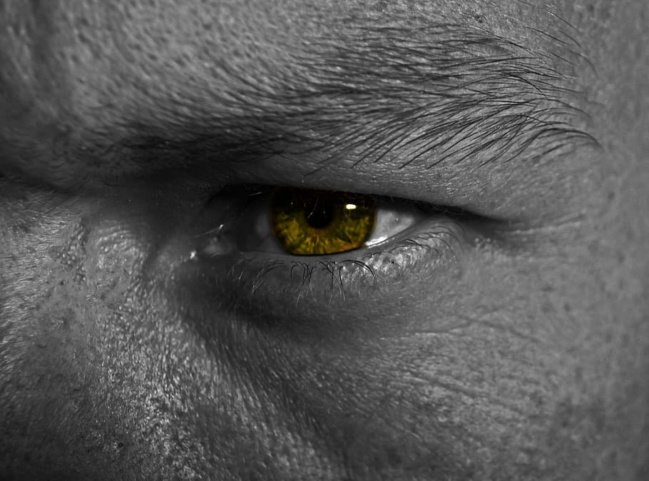 Eye, Background, Light, Macro, light effect, man, people, symbols HD wallpaper