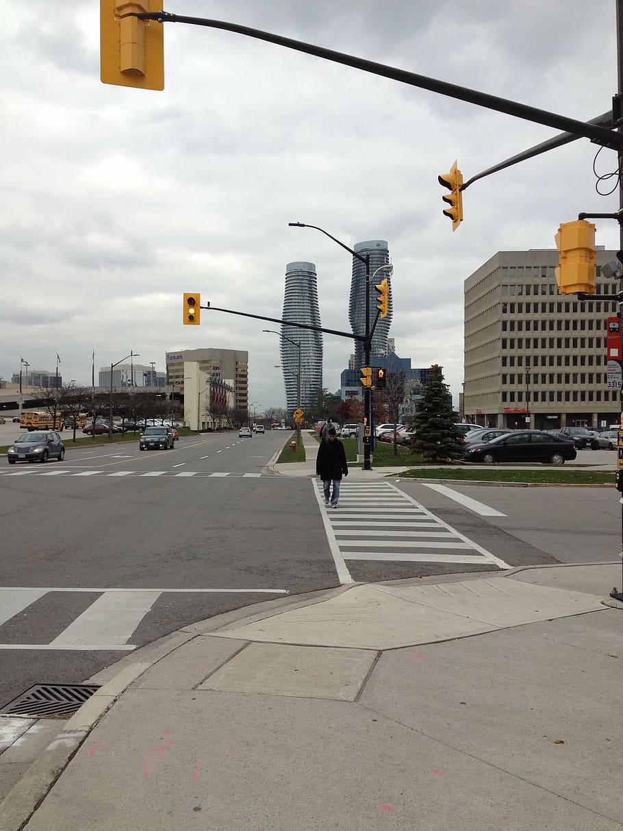 architecture, canada, ontario, urban Scene, street, traffic HD wallpaper