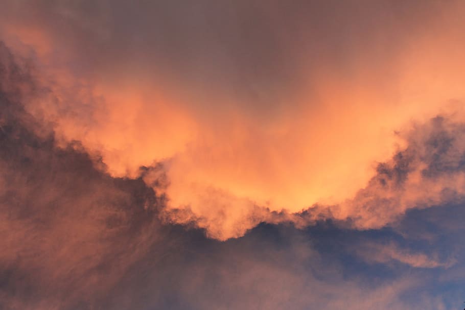 Sunset, Clouds, New Mexico, sunset clouds, new mexico sunset, HD wallpaper