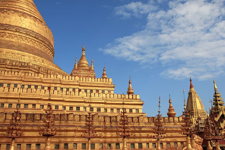 Myanmar, Bagan, Temple, Sacred, buddism, landmark, architecture