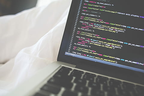 Lazy Morning Programming in A Bed, bedroom, code, coding, html HD wallpaper