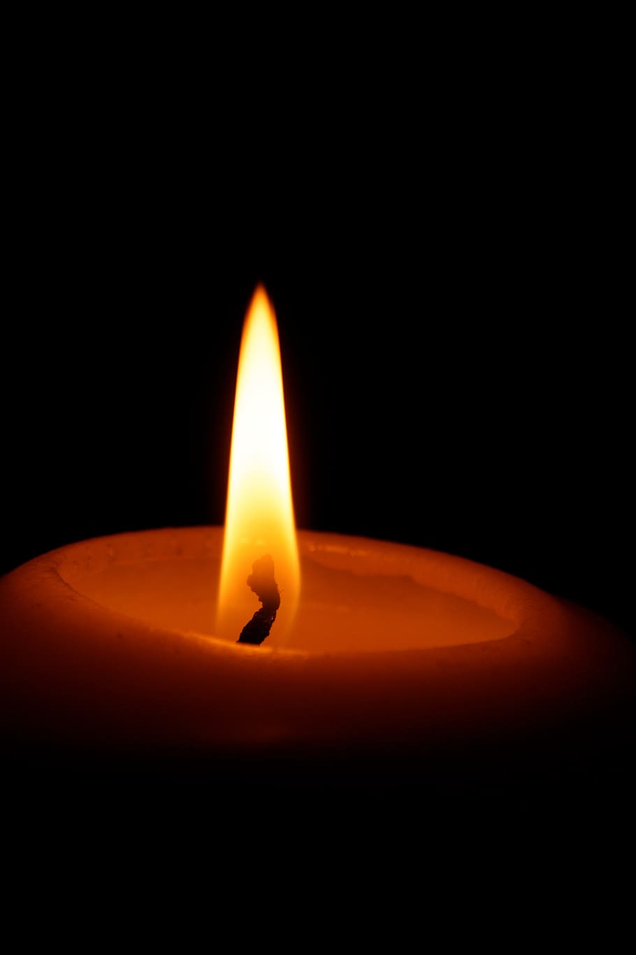 candle, flame, fire, light, burn, wax candle, candlelight, cozy HD wallpaper