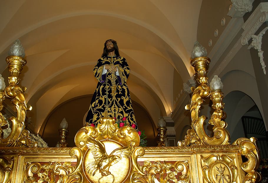 spain, lorca, holy week, christ, built structure, architecture HD wallpaper