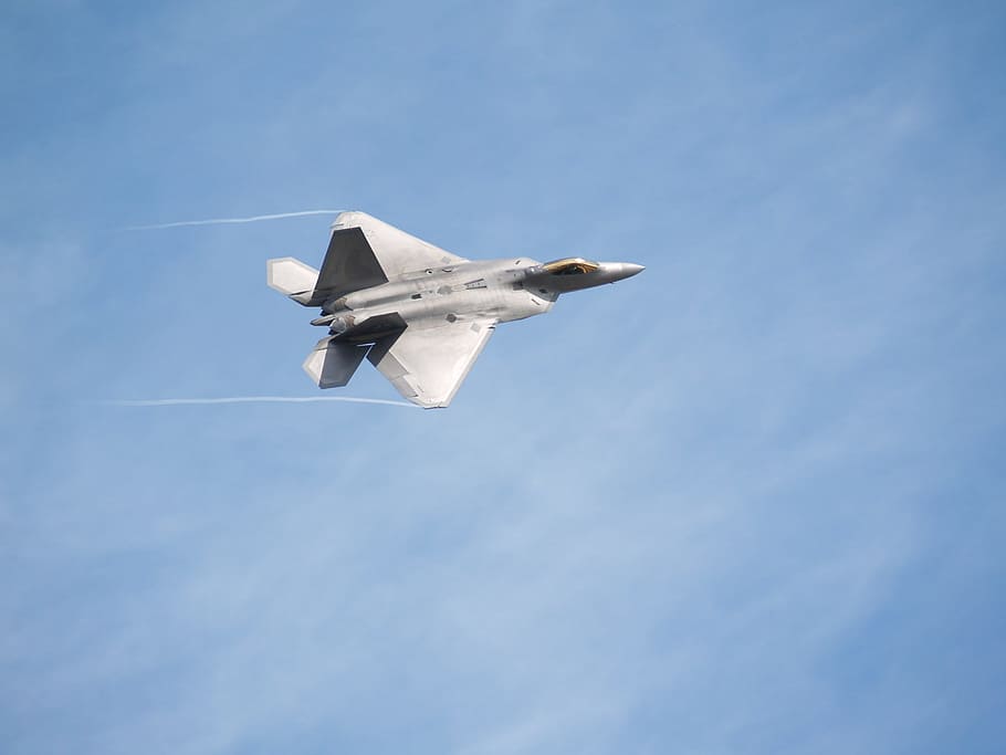 fighter, airplane, raptor, lockheed martin, f-22 raptor, attack HD wallpaper