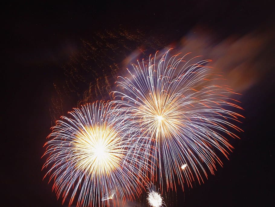 show, sky, perth, fireworks, event, firework display, night HD wallpaper