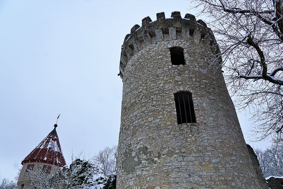 gothic, architecture, tower, old, stone, palace, travel, sky HD wallpaper