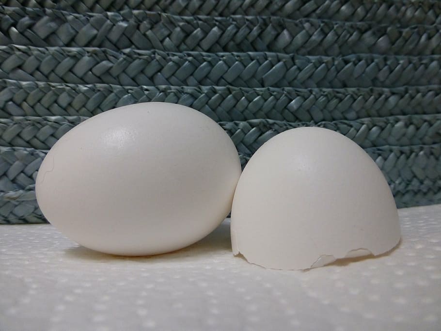 egg, chicken, white, broken, food, farm, natural, organic, poultry HD wallpaper
