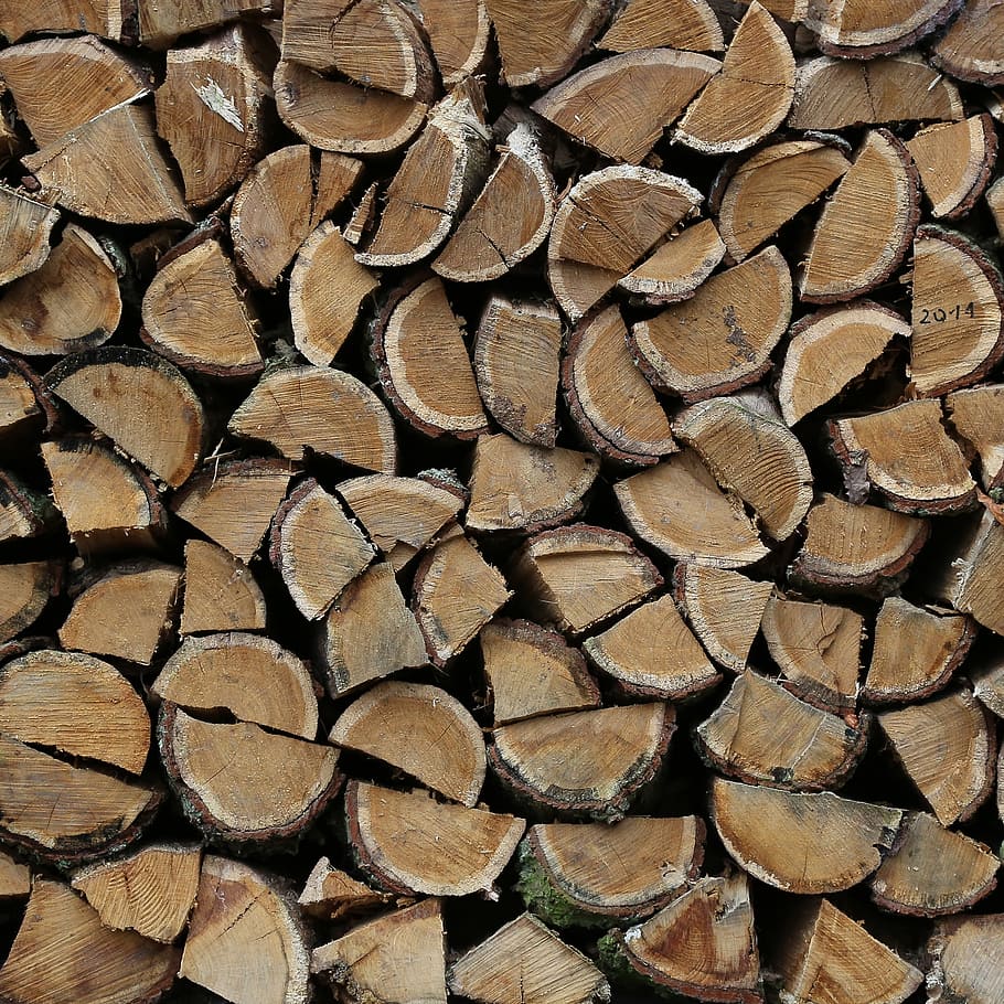 wood, combs thread cutting, nature, stack, full frame, log HD wallpaper