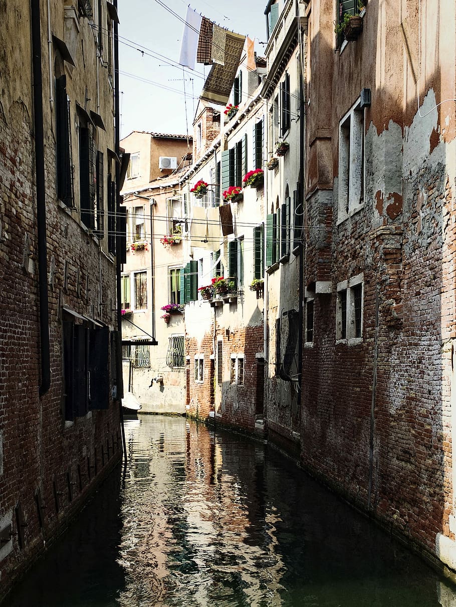 Bridge of Sigh, Italy, Venice canal, building, architecture, wall HD wallpaper