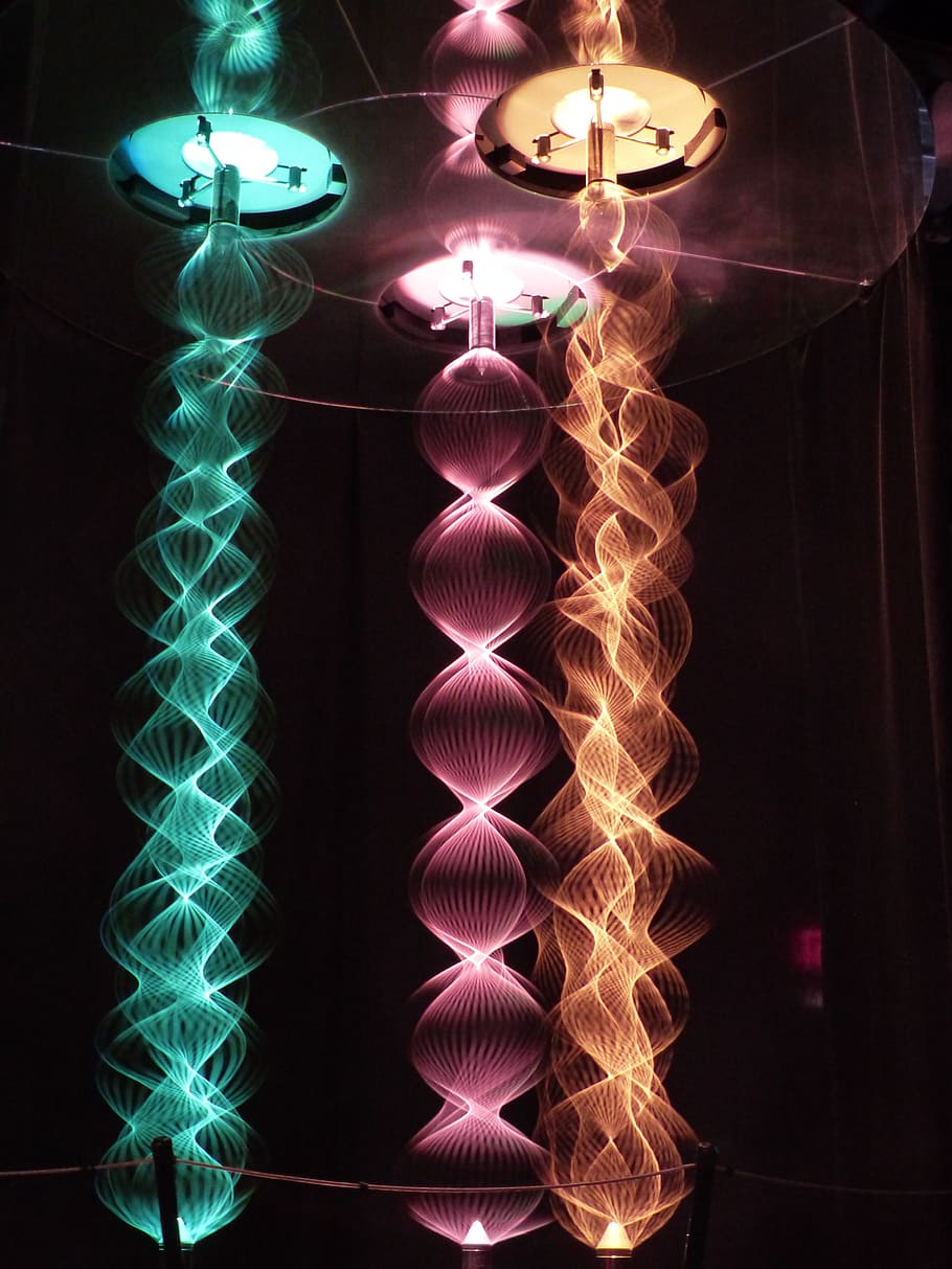lichtspiel, optics, light pillars, physics, experiment, colorful HD wallpaper