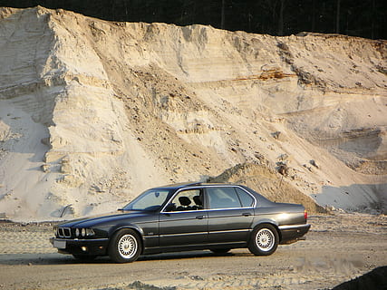 bmw, e32, 750il, v12, highline, auto, mode of transportation HD wallpaper