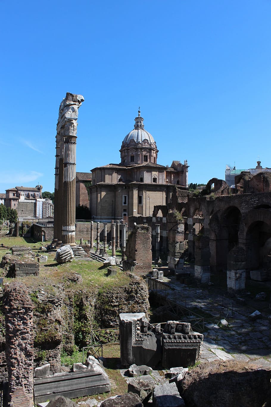 Forums, Novel, Rome, Italy, Ruins, forums novel, date, old HD wallpaper