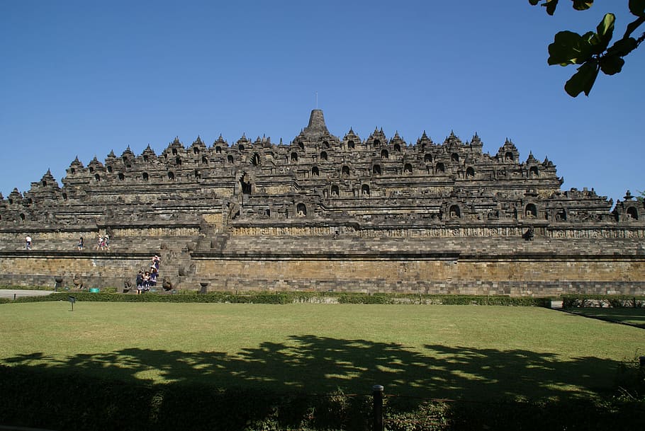Asia, Indonesia, Java, Borobodur, Temple, history, travel destinations HD wallpaper