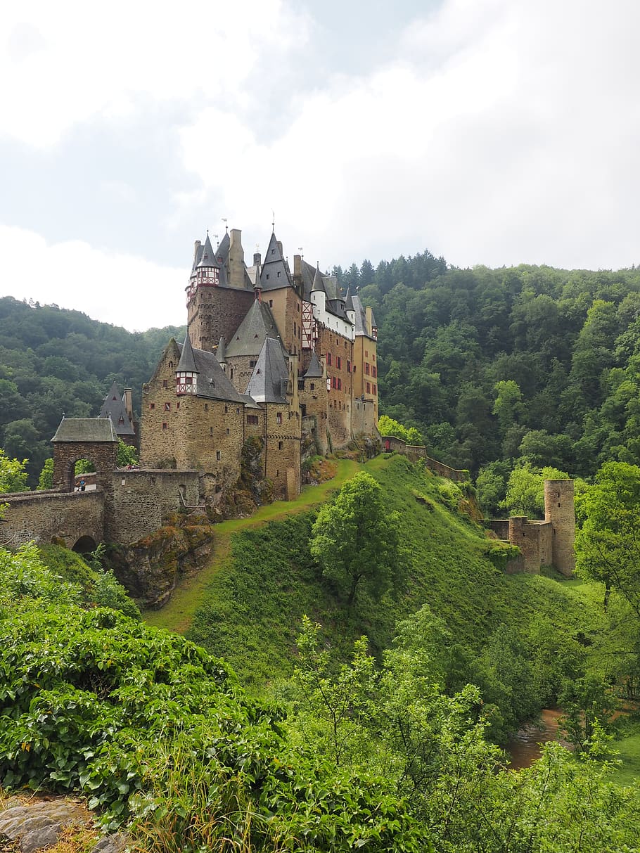 burg eltz, castle, middle ages, knight's castle, castles, medieval, HD wallpaper