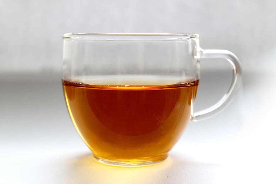 clear glass cup, tea, still life, drink, food and drink, refreshment HD wallpaper