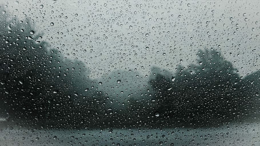 glass with dew, untitled, rain, drop, fog, atmosphere, dark, waterdrop, HD wallpaper