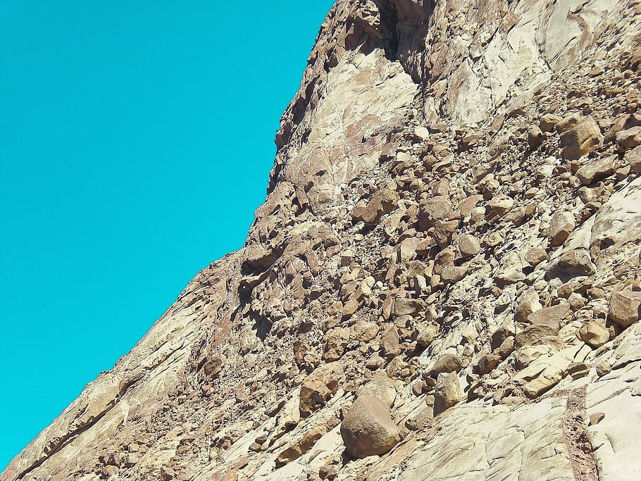 Egypt, Desert, Sinai, Sand, Africa, mountain, water, outdoors, HD wallpaper
